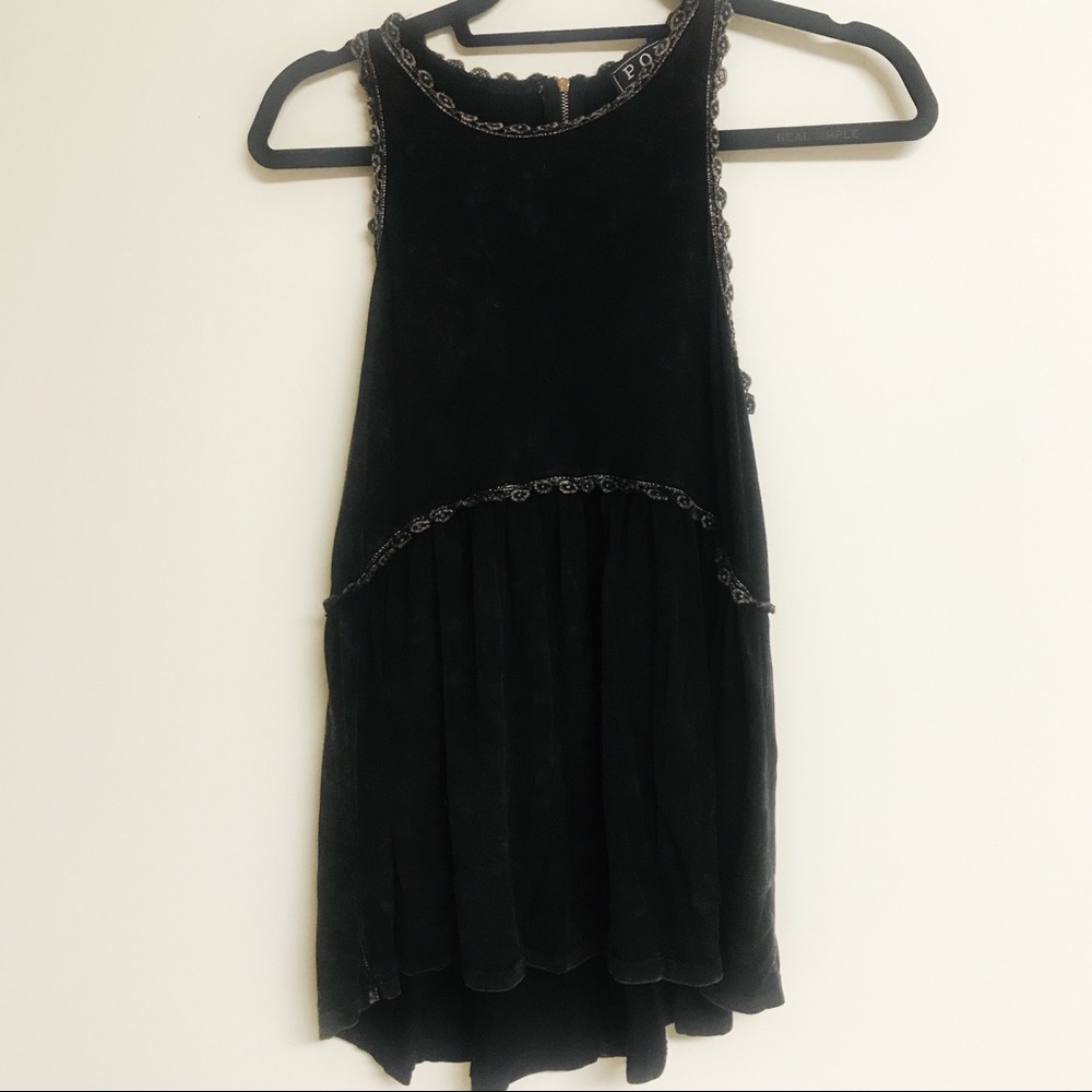 Flowy Black Tank Top